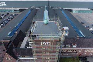 Stormschade herstellen bij monumentaal pand